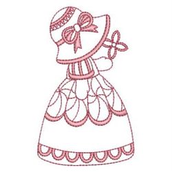 Crochet Sunbonnets 06 machine embroidery designs