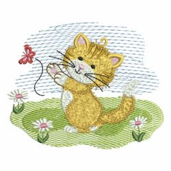 Country Kitty 06 machine embroidery designs