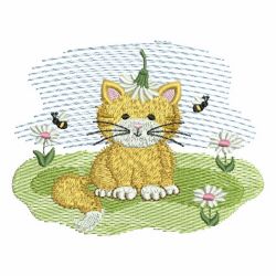 Country Kitty 07 machine embroidery designs