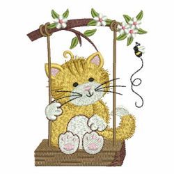 Country Kitty 08 machine embroidery designs