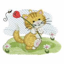 Country Kitty 10 machine embroidery designs