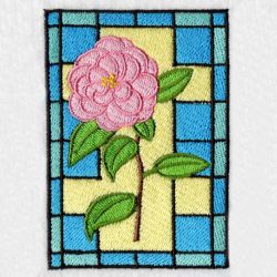Stained Glass Flowers 2 05 machine embroidery designs