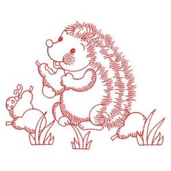 Redwork Hedgehogs 03(Sm)