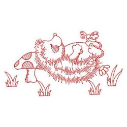 Redwork Hedgehogs 10(Md) machine embroidery designs