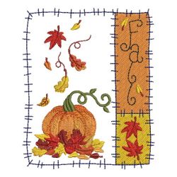 Happy Fall 05 machine embroidery designs