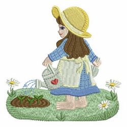 Country Girls 02 machine embroidery designs