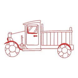 Redwork Transport 07(Lg) machine embroidery designs