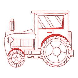 Redwork Transport 09(Lg) machine embroidery designs