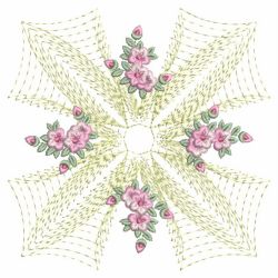 Floral Enticement Quilt 4(Sm) machine embroidery designs