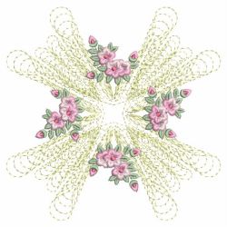 Floral Enticement Quilt 4 02(Sm) machine embroidery designs