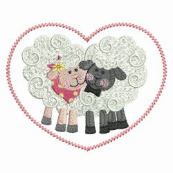 Country Sheep 04 machine embroidery designs