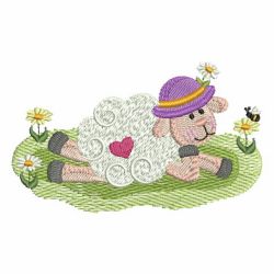 Country Sheep 08 machine embroidery designs