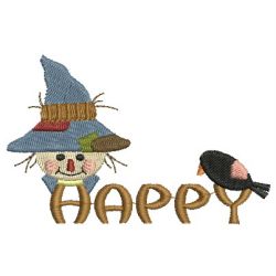 Fall Scarecrow machine embroidery designs