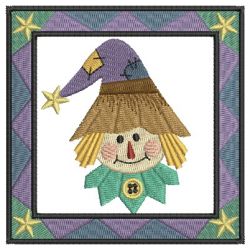Fall Scarecrow 04 machine embroidery designs