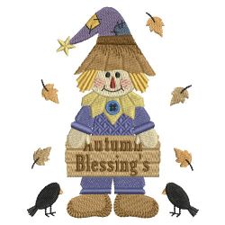 Fall Scarecrow 12 machine embroidery designs