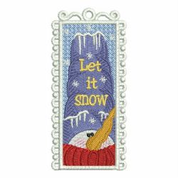 FSL Snowman Bookmarks 03 machine embroidery designs