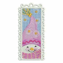 FSL Snowman Bookmarks 05 machine embroidery designs