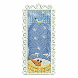 FSL Snowman Bookmarks 08 machine embroidery designs