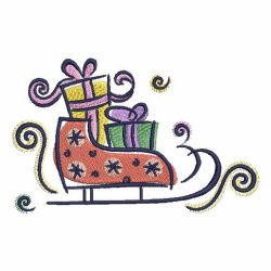 Dazzling Christmas 04(Md) machine embroidery designs