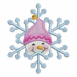 Snowflake Snowmen 07 machine embroidery designs