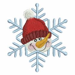 Snowflake Snowmen 10 machine embroidery designs