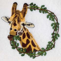 African Giraffe 2 02(Sm) machine embroidery designs