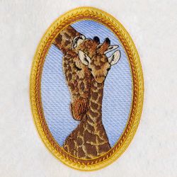African Giraffe 2 06(Sm) machine embroidery designs