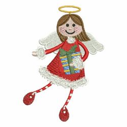 Stick Angel Girls 09 machine embroidery designs