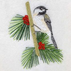 Black Capped Chickadee 02(Sm) machine embroidery designs