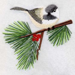 Black Capped Chickadee 08(Sm) machine embroidery designs