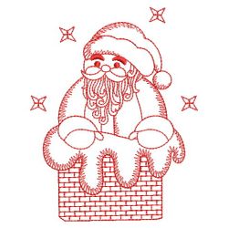 Redwork Santa Claus 2 07(Lg)