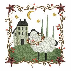 Folk Art Sheep 09