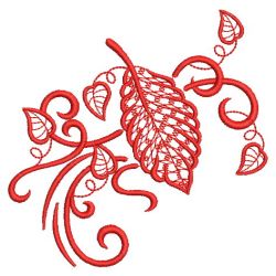 Redwork Falling Leaves 02(Md) machine embroidery designs