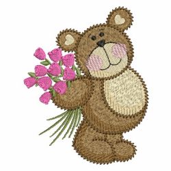 Valentine Teddy 03 machine embroidery designs