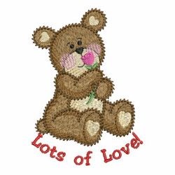 Valentine Teddy 08 machine embroidery designs