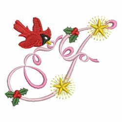 Christmas Alphabet 10 machine embroidery designs