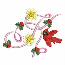 Christmas Alphabet 11 machine embroidery designs