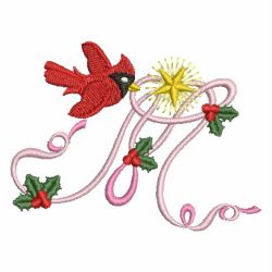 Christmas Alphabet 13 machine embroidery designs