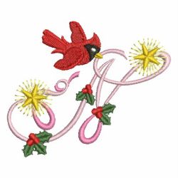 Christmas Alphabet 14 machine embroidery designs