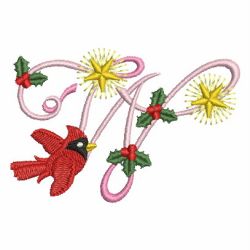 Christmas Alphabet 23 machine embroidery designs