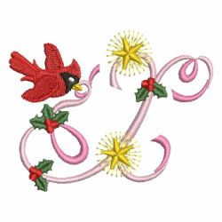 Christmas Alphabet 24 machine embroidery designs