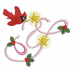 Christmas Alphabet 25 machine embroidery designs