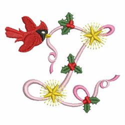 Christmas Alphabet 26 machine embroidery designs