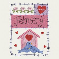 12 Months Of The Year 02 machine embroidery designs