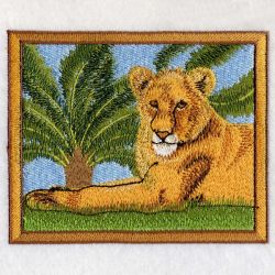 Africa Lion 2 06(Lg) machine embroidery designs