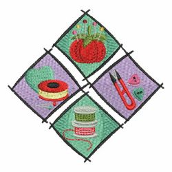 Sewing 10 machine embroidery designs