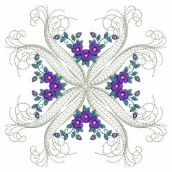 Floral Enticement Quilt 5(Sm) machine embroidery designs
