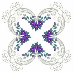 Floral Enticement Quilt 5 02(Sm) machine embroidery designs