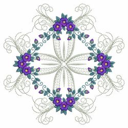 Floral Enticement Quilt 5 03(Sm) machine embroidery designs