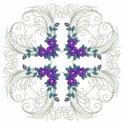 Floral Enticement Quilt 5 06(Lg) machine embroidery designs